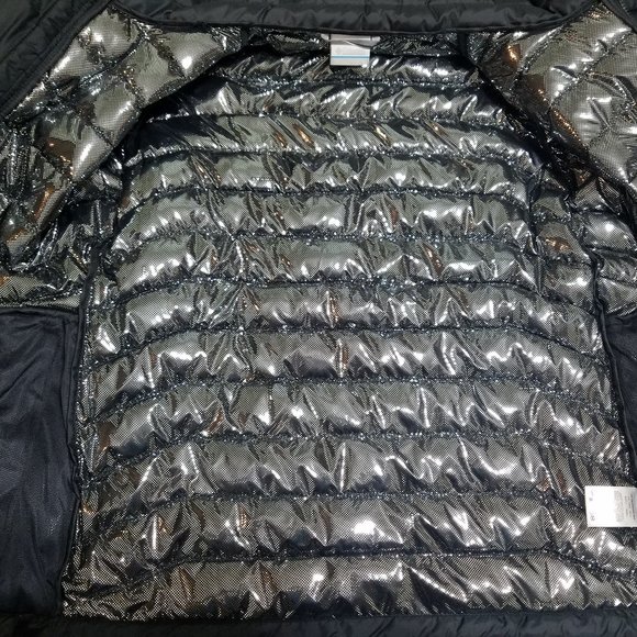 NEW Columbia Mens Small Black Winter Puffer Jacket NWT Guys Insulated Warm Coat - Picture 6 of 8